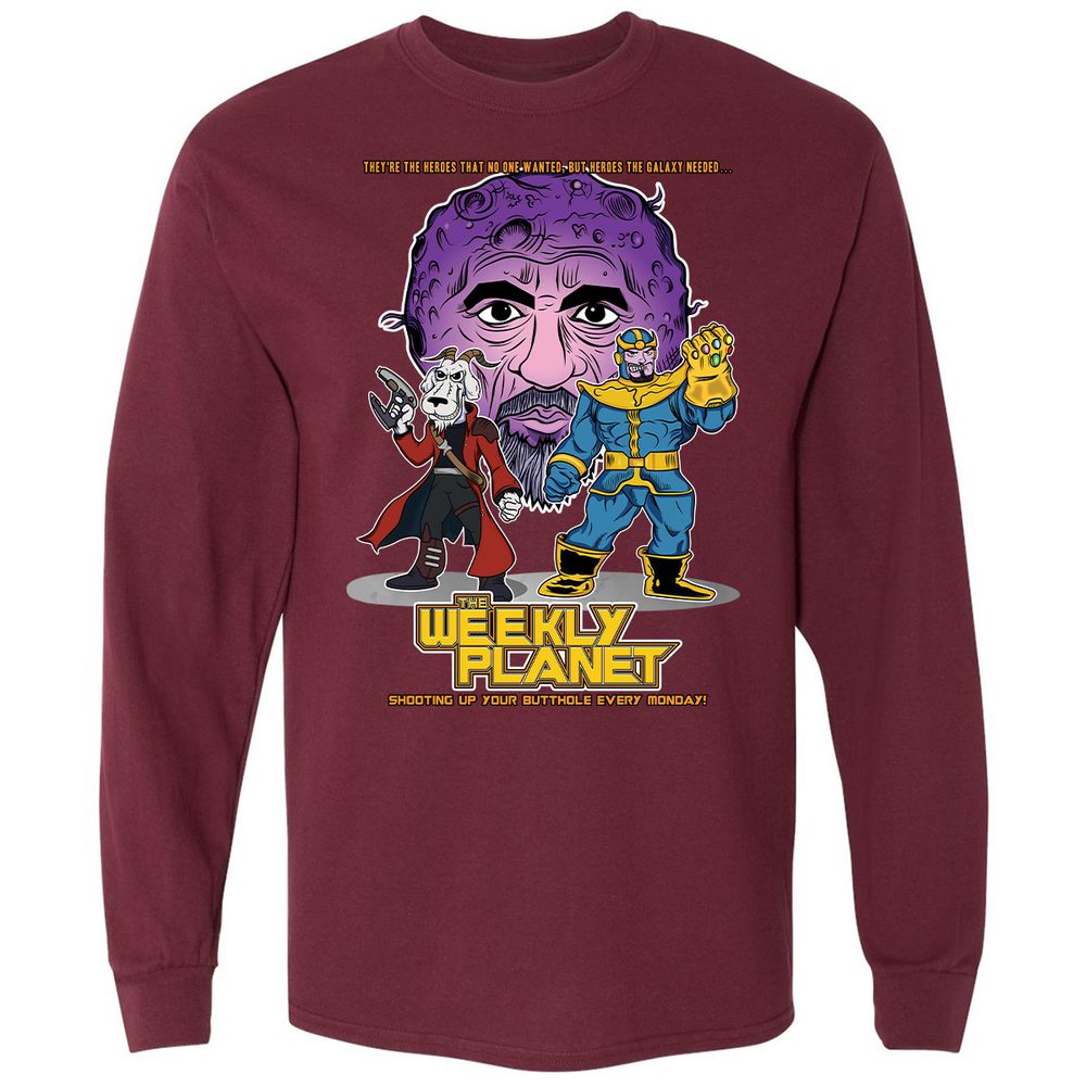 Long Sleeve T-Shirt - 37VGVN3D - Maroon - 11