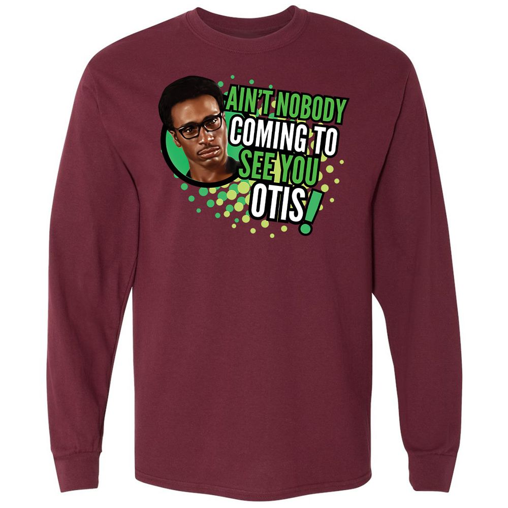 Long Sleeve T-Shirt - 5CSLYN28 - Maroon - 11