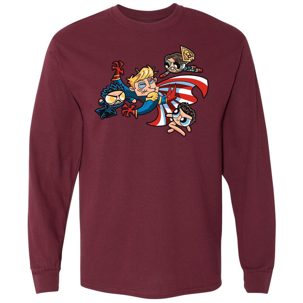 Long Sleeve T-Shirt - 8PY6CLM5 - Maroon - 11
