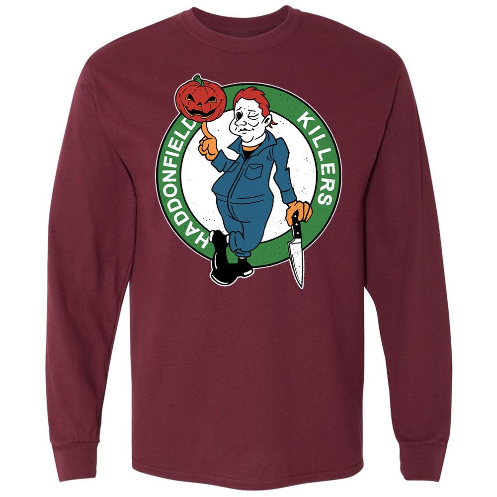 Long Sleeve T-Shirt - 6PNT9LCZ - Maroon - 11