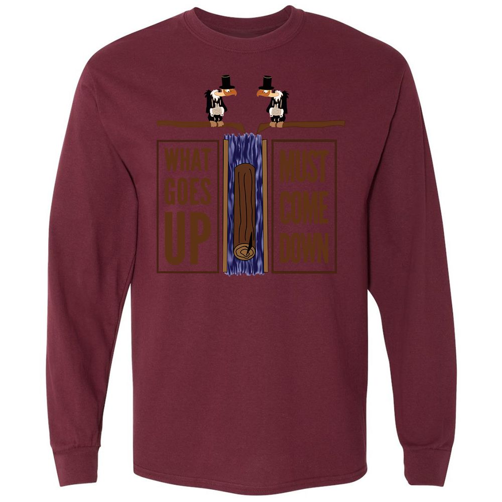 Long Sleeve T-Shirt - 3NM2BJTJ - Maroon - 11