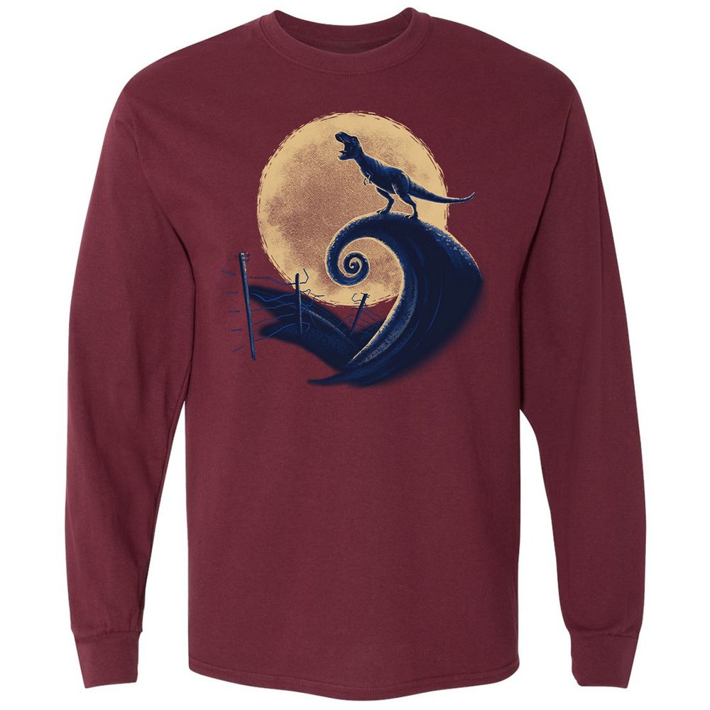 Long Sleeve T-Shirt - SJS18CJZ - Maroon - 11