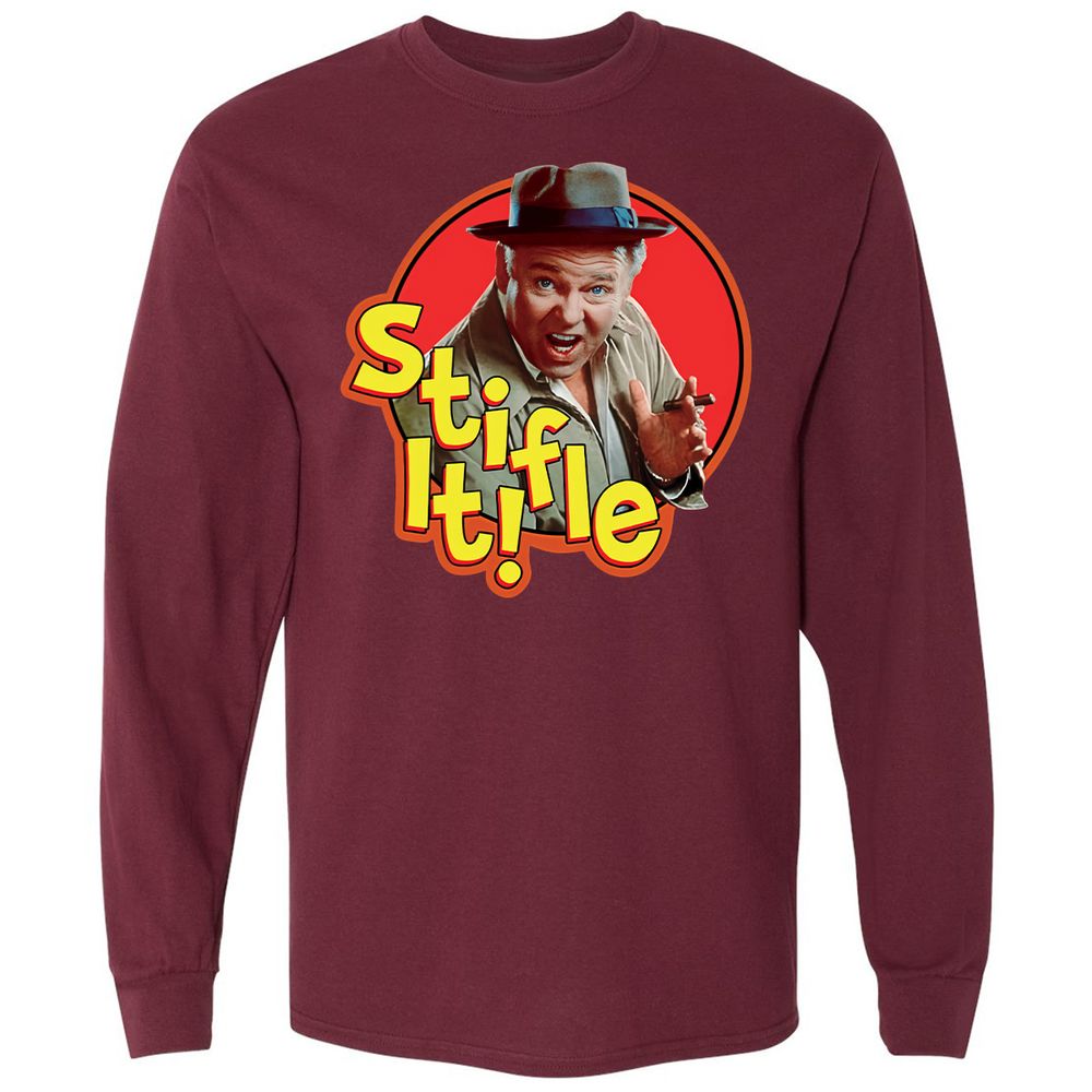 Long Sleeve T-Shirt - U5JJ7LQF - Maroon - 11
