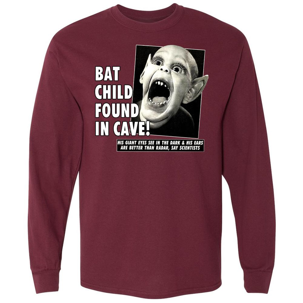 Long Sleeve T-Shirt - D16AGQX9 - Maroon - 11