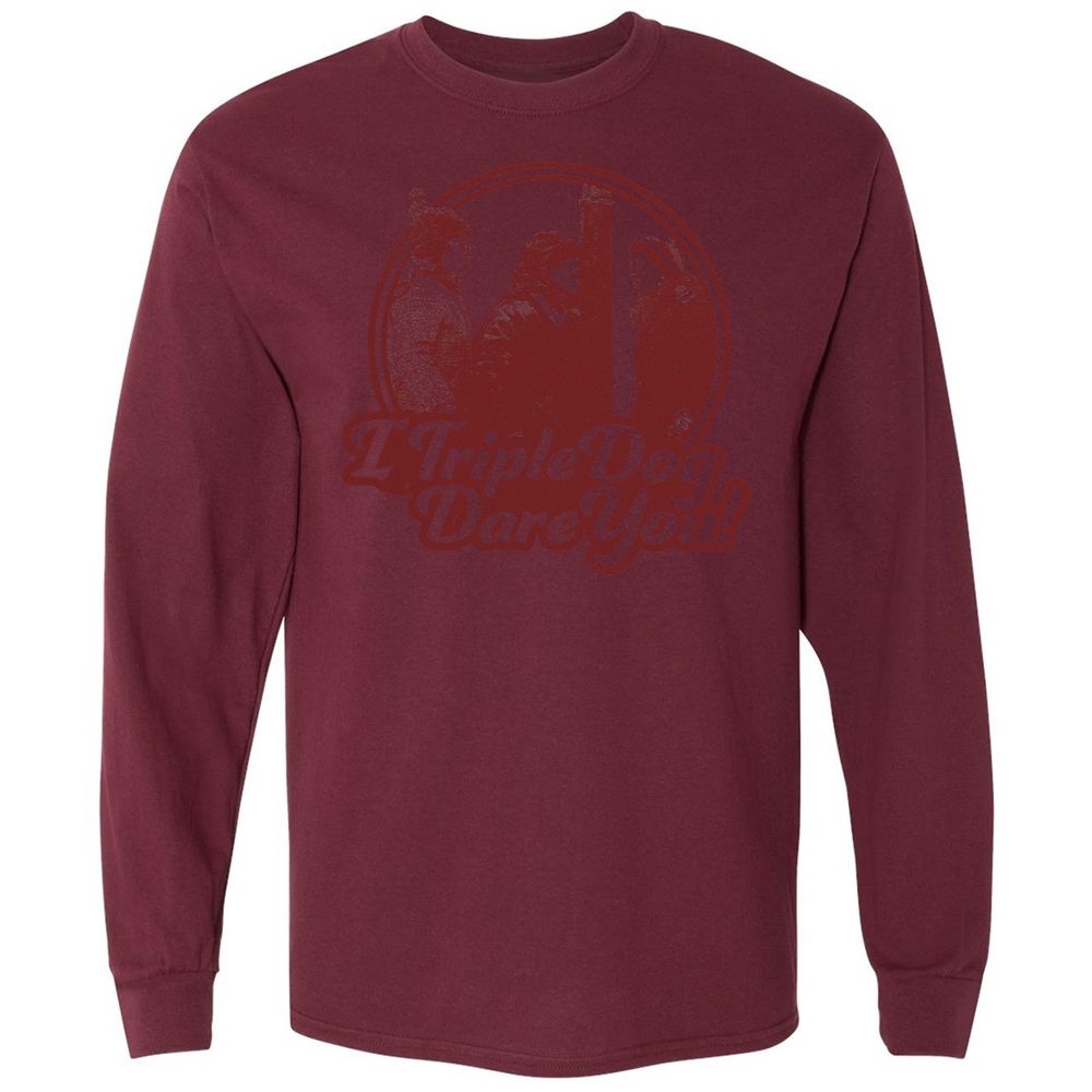 Long Sleeve T-Shirt - WCTPJPEW - Maroon - 11