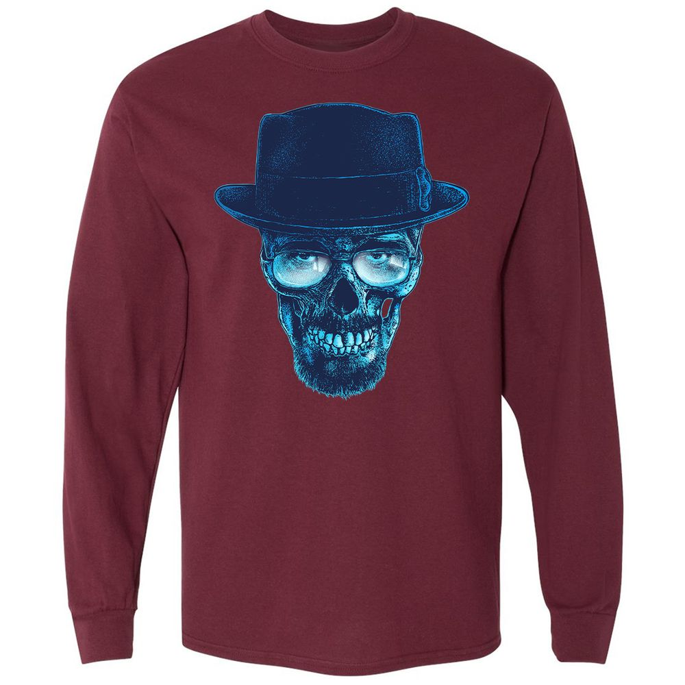 Long Sleeve T-Shirt - AUGGS3EN - Maroon - 11