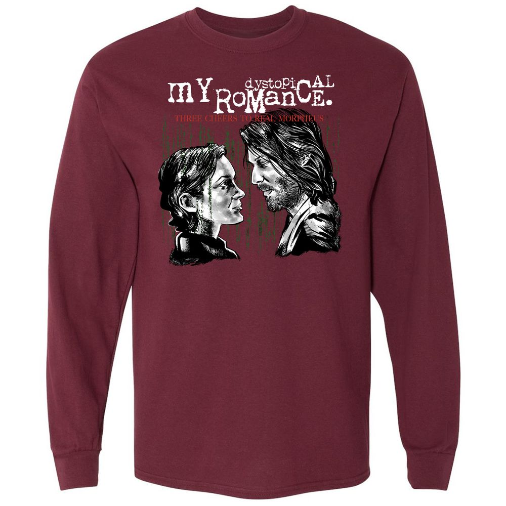 Long Sleeve T-Shirt - 7TK8BT6P - Maroon - 11