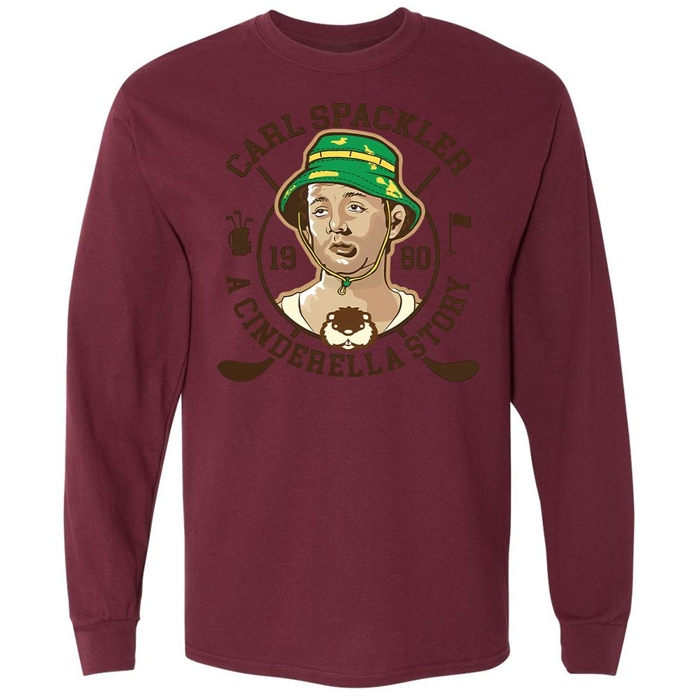 Long Sleeve T-Shirt - GQVNFLC9 - Maroon - 11