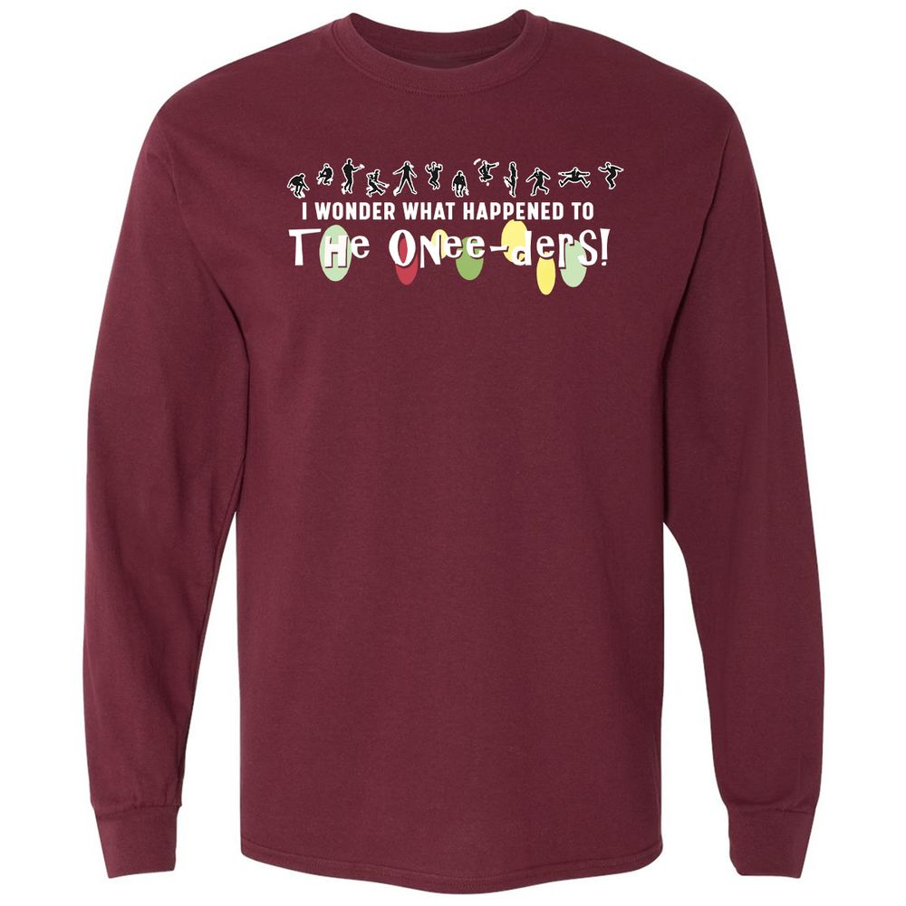 Long Sleeve T-Shirt - WV4DU2AV - Maroon - 11
