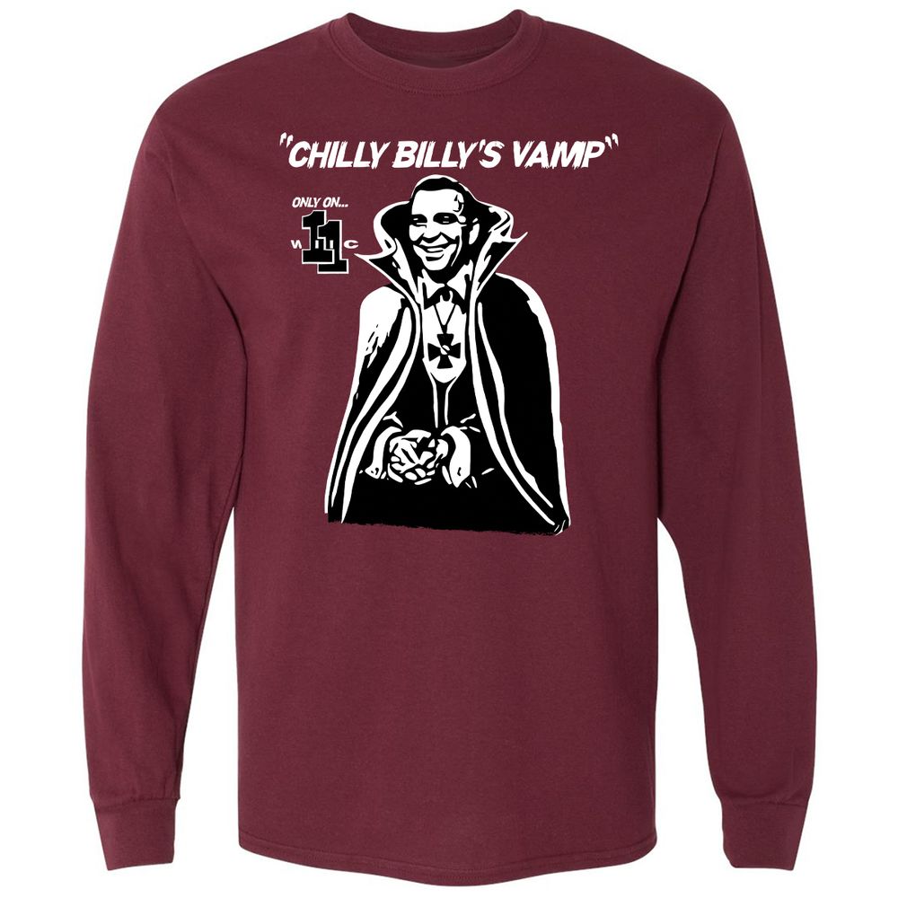 Long Sleeve T-Shirt - PQCGN71F - Maroon - 11