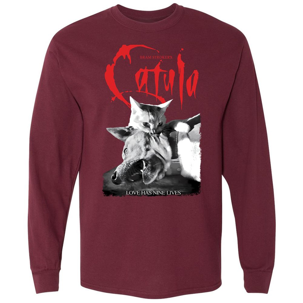 Long Sleeve T-Shirt - B16ALPJC - Maroon - 11