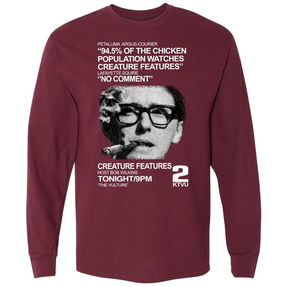 Long Sleeve T-Shirt - 958MXFX2 - Maroon - 11