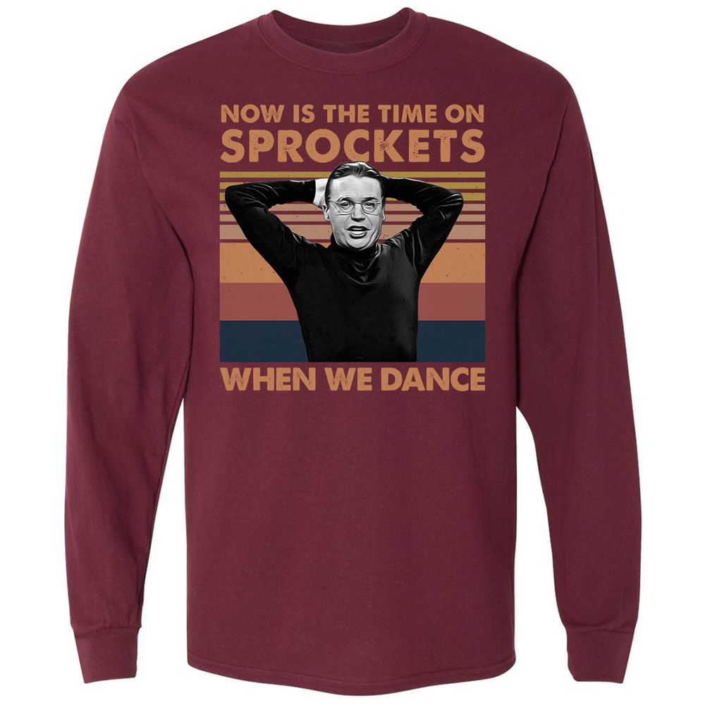 Long Sleeve T-Shirt - 7ME91C77 - Maroon - 11