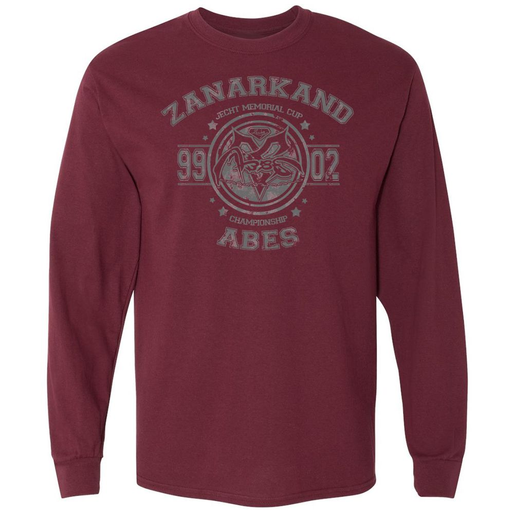 Long Sleeve T-Shirt - U9TJPJEH - Maroon - 11