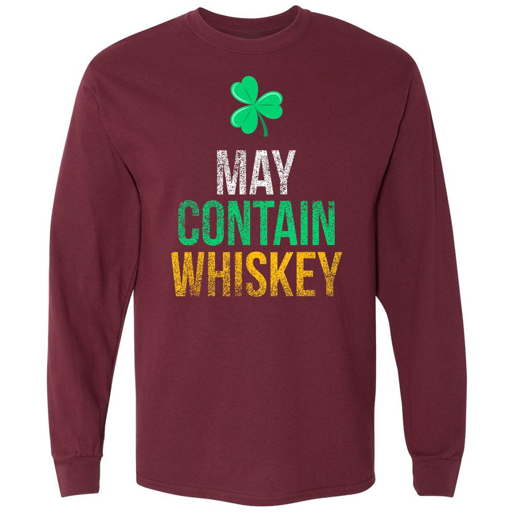 Long Sleeve T-Shirt - PBTFXXP2 - Maroon - 11