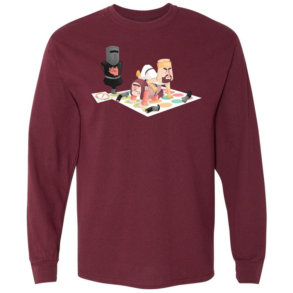 Long Sleeve T-Shirt - Z54ALYSW - Maroon - 11