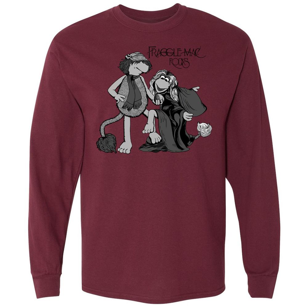 Long Sleeve T-Shirt - 4K1K4TEW - Maroon - 11