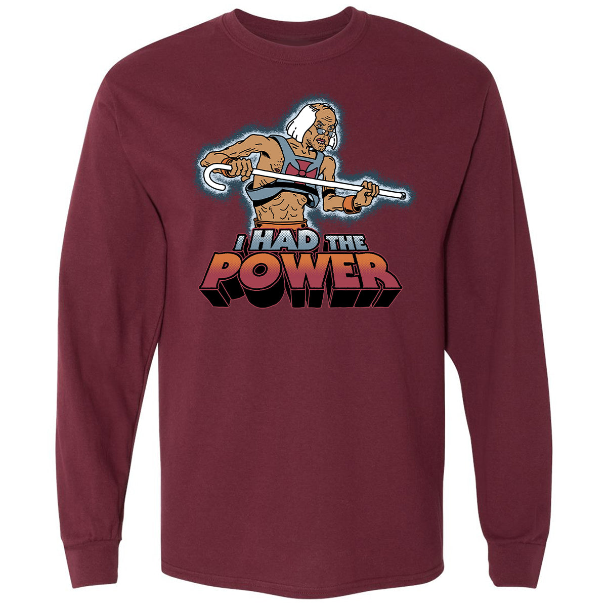 Long Sleeve T-Shirt - T7D17RSV - Maroon - 11