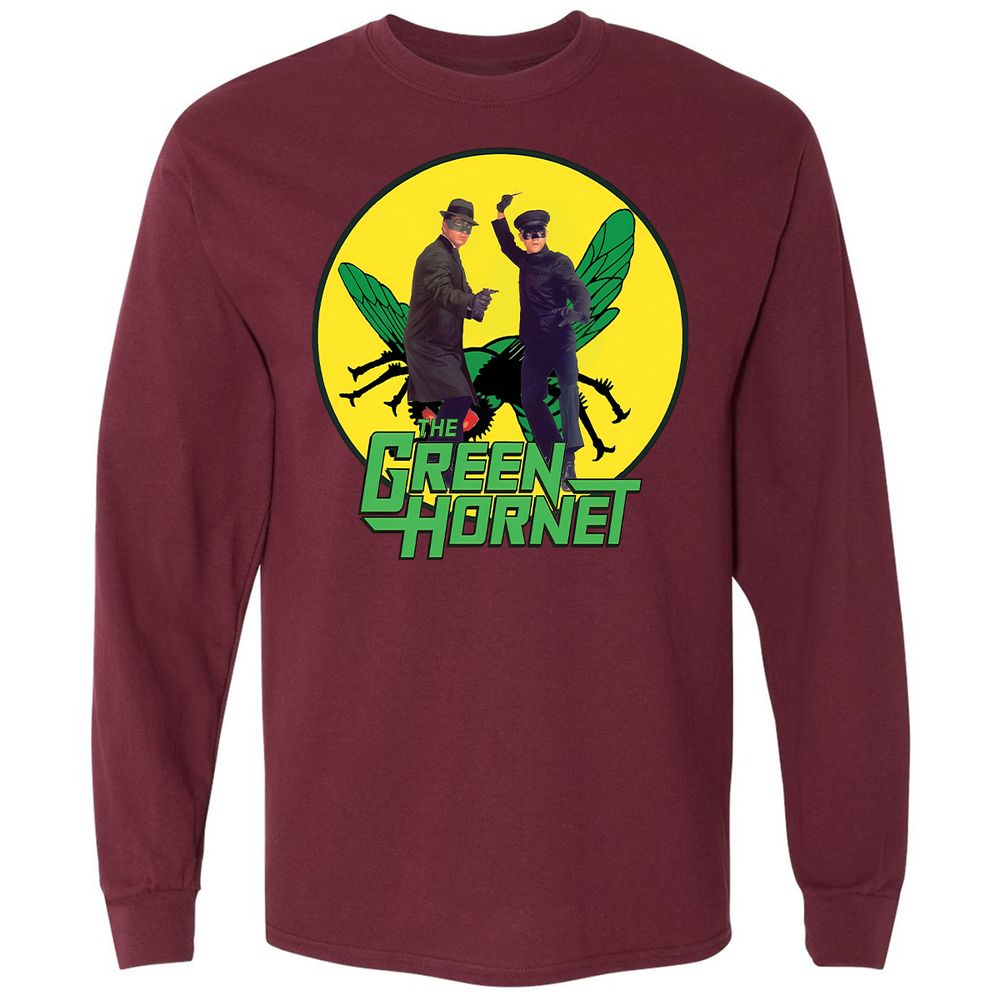 Long Sleeve T-Shirt - K3RVY412 - Maroon - 11