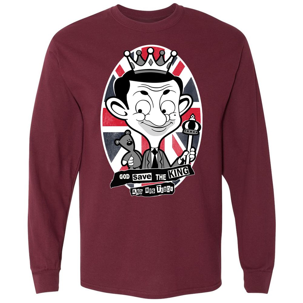 God Save the King - Maroon - 11