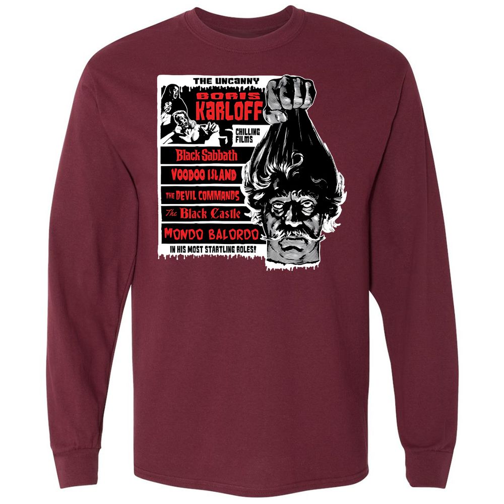 Long Sleeve T-Shirt - ZL6328NC - Maroon - 11