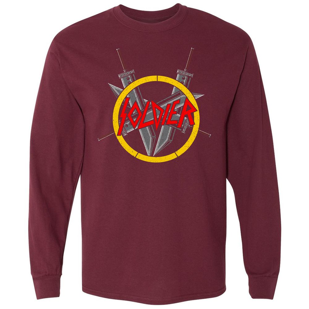 Long Sleeve T-Shirt - DXMPEDKM - Maroon - 11