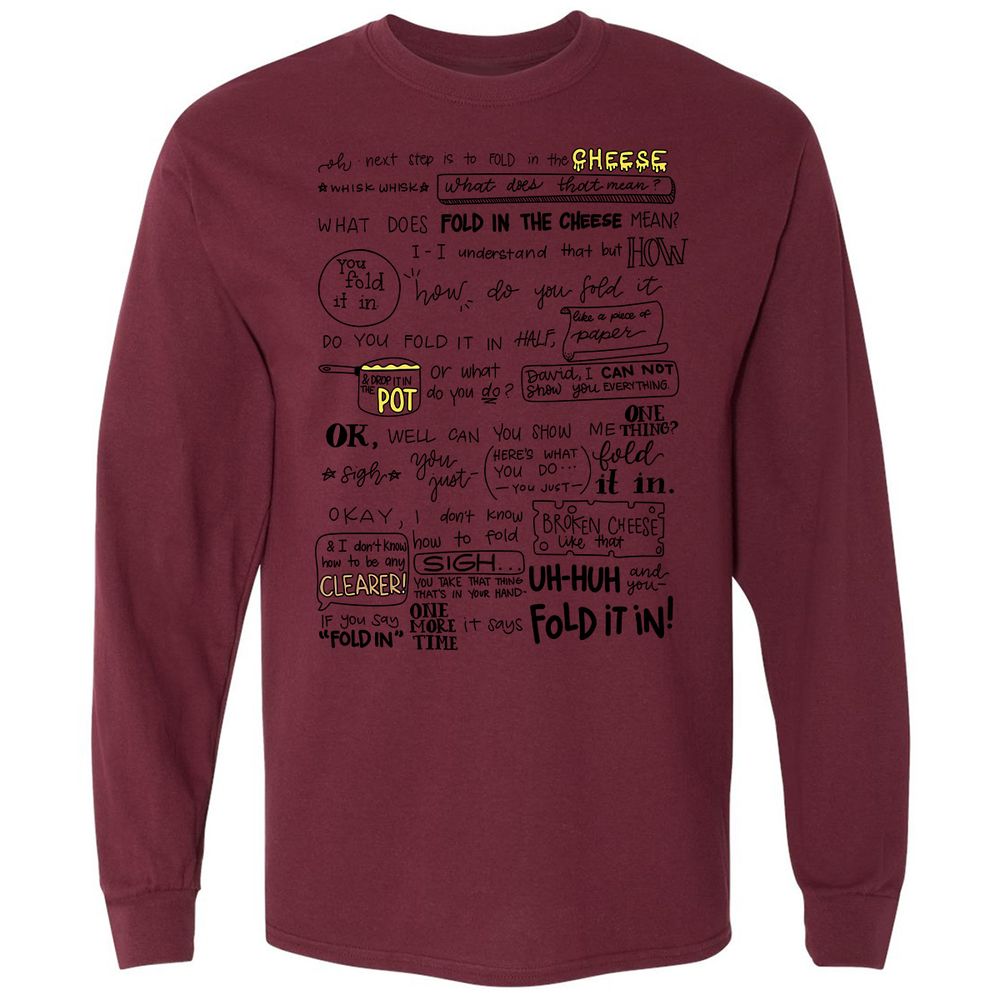 Long Sleeve T-Shirt - S7MPX6A6 - Maroon - 11