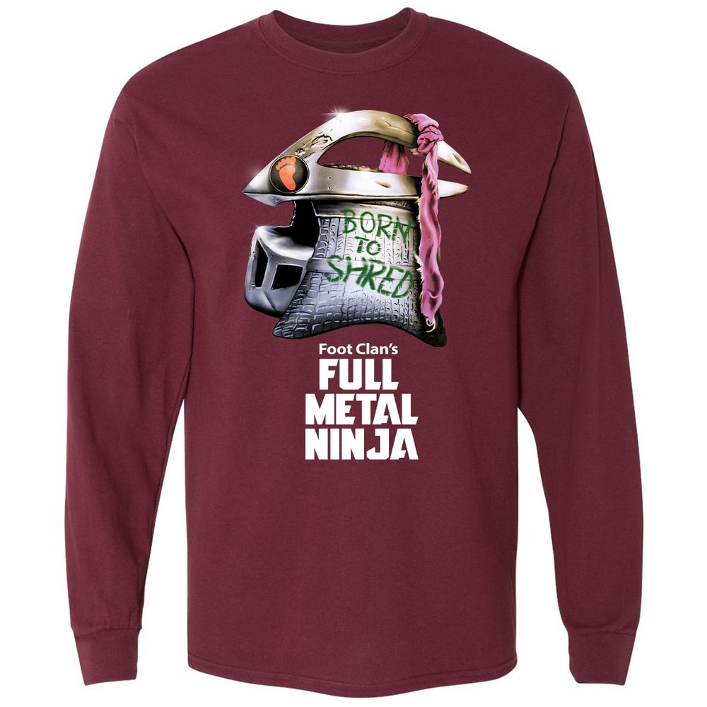 Long Sleeve T-Shirt - DNJN7DM1 - Maroon - 11