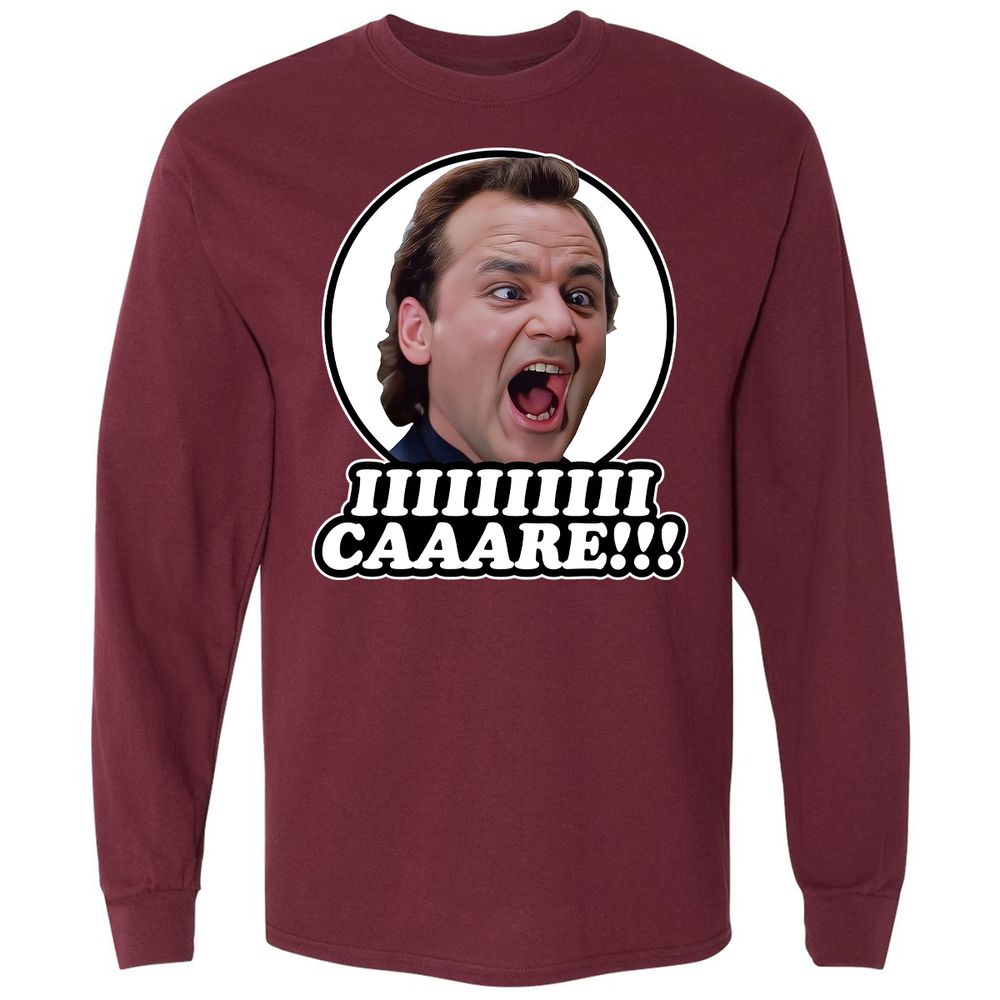 Long Sleeve T-Shirt - 4EREVCWU - Maroon - 11