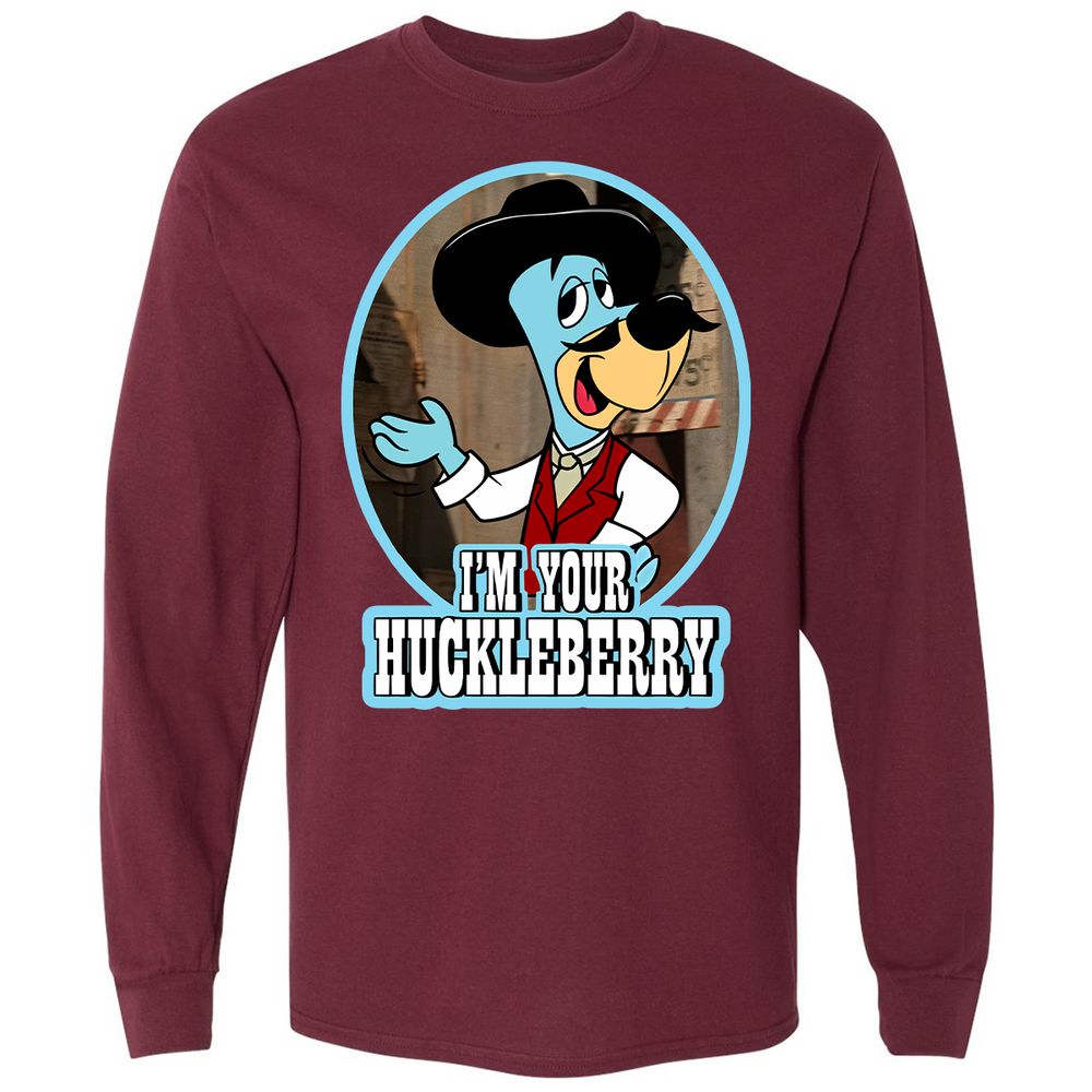 Long Sleeve T-Shirt - X6A7E54Z - Maroon - 11