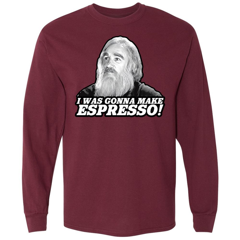 Long Sleeve T-Shirt - VLM5N5TQ - Maroon - 11