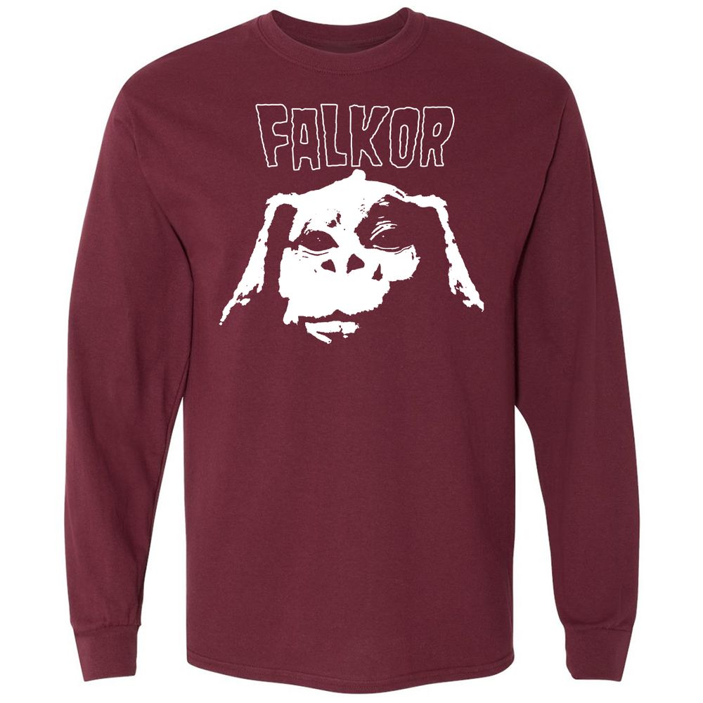 Long Sleeve T-Shirt - HXG9RMPL - Maroon - 11