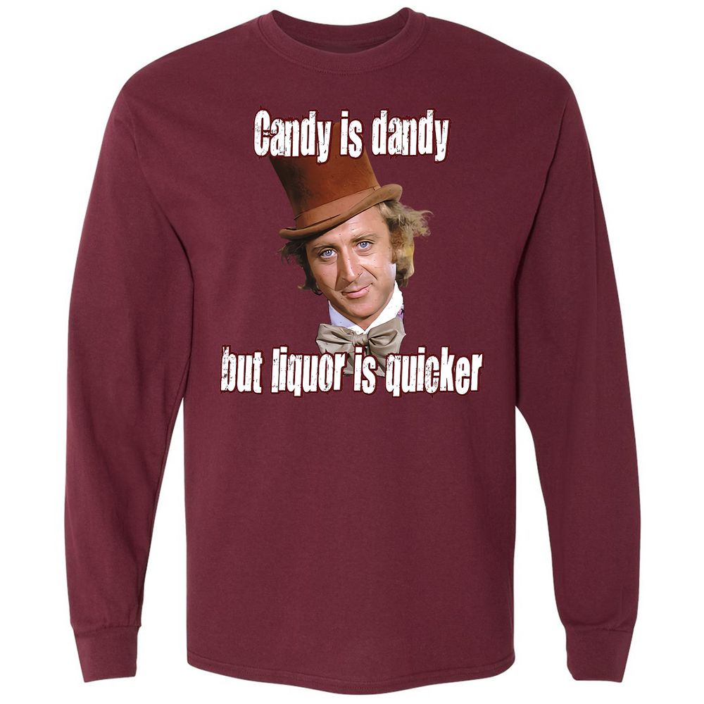 Long Sleeve T-Shirt - NUURW6UG - Maroon - 11