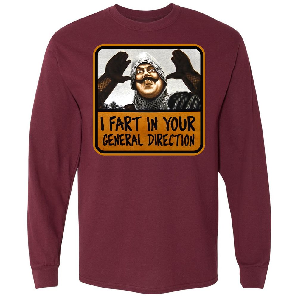 Long Sleeve T-Shirt - GF5GL185 - Maroon - 11
