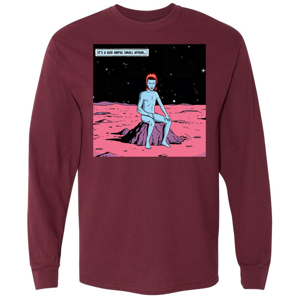 Long Sleeve T-Shirt - SRMZ7F9B - Maroon - 11
