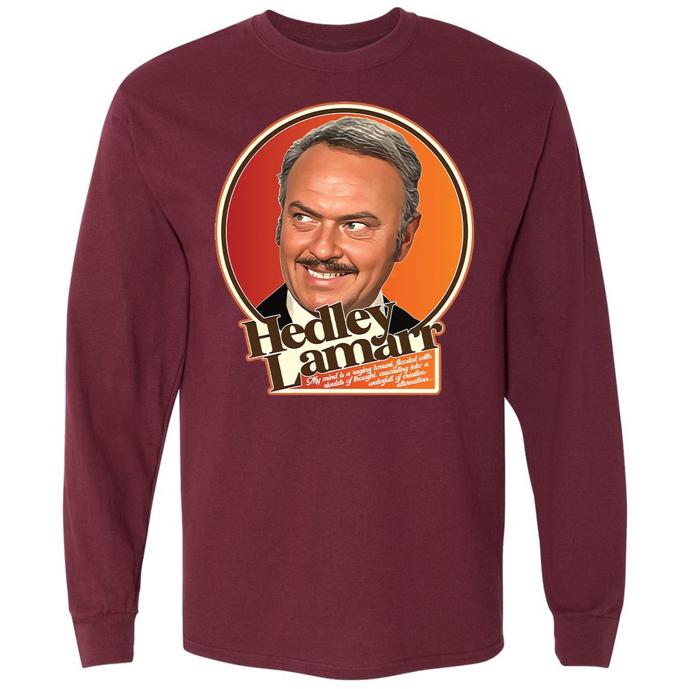 Long Sleeve T-Shirt - RTZXHZPM - Maroon - 11