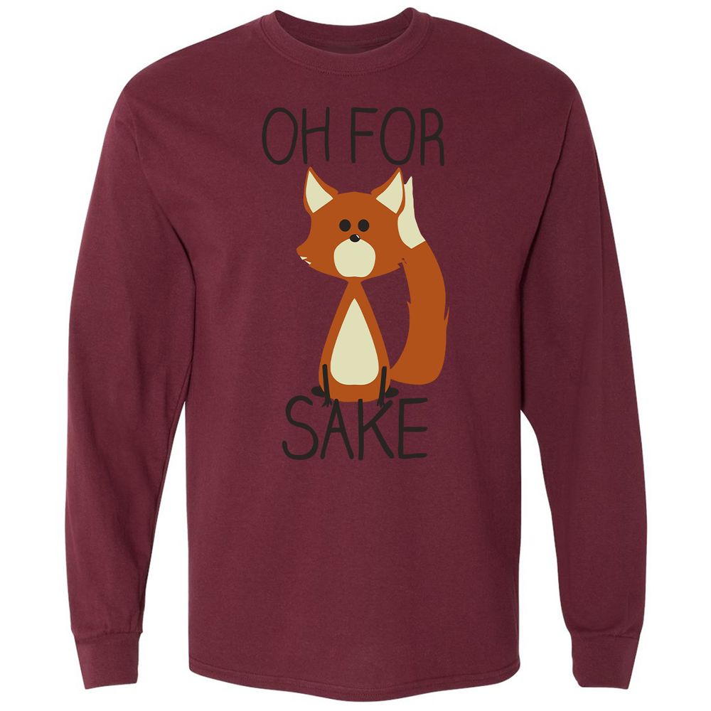 Long Sleeve T-Shirt - SCXME5MA - Maroon - 11