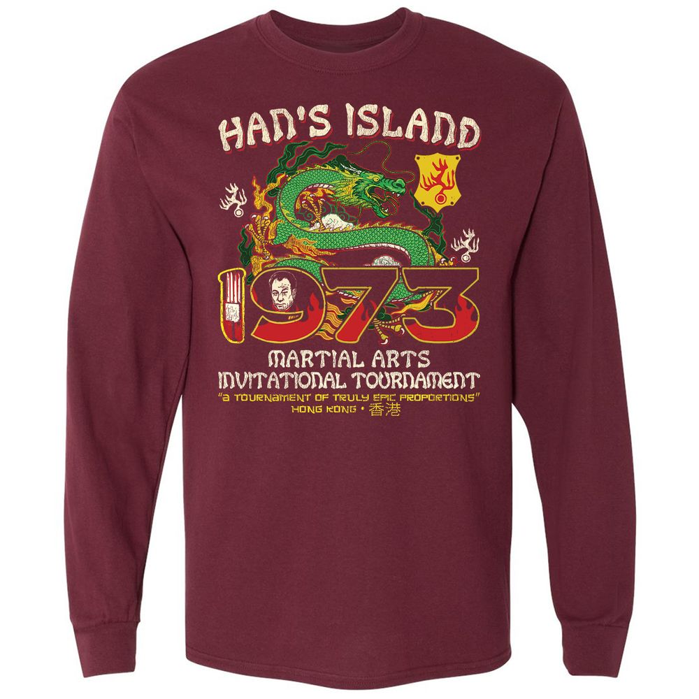 Long Sleeve T-Shirt - 27XL5TX7 - Maroon - 11