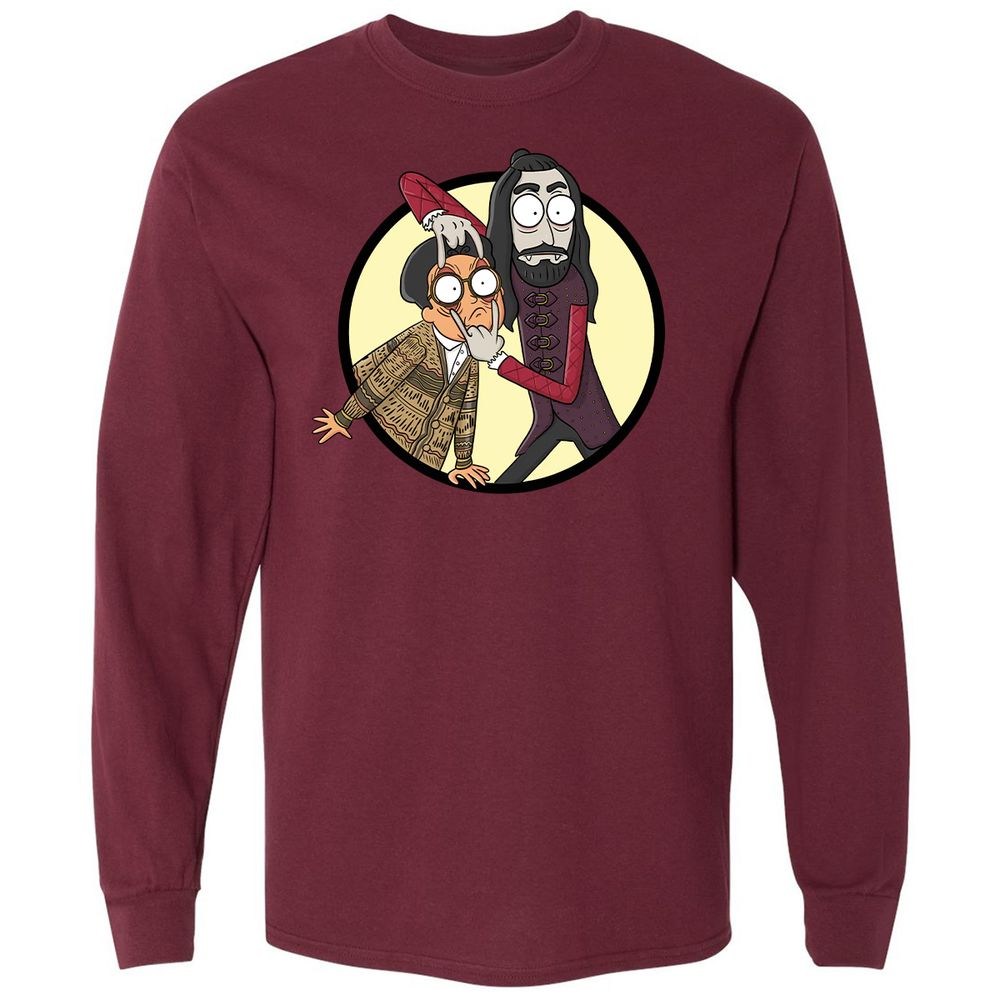 Long Sleeve T-Shirt - W6FMW62C - Maroon - 11