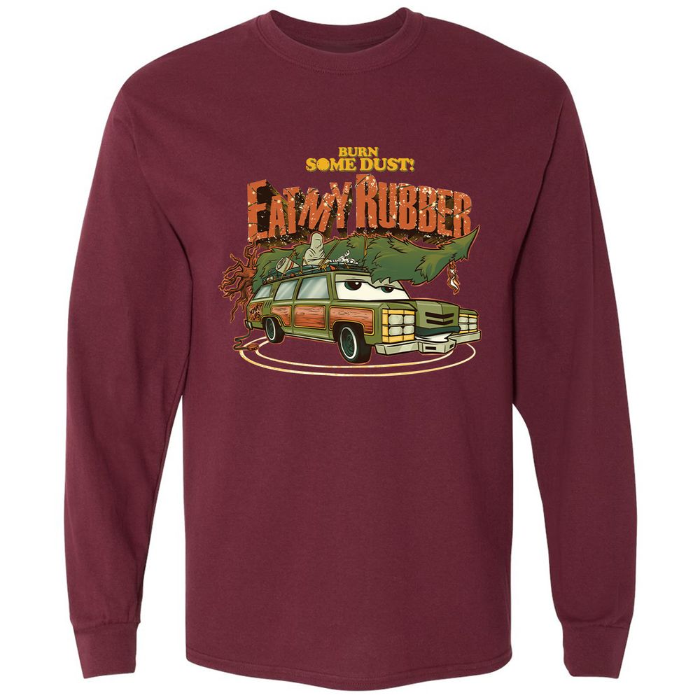 Long Sleeve T-Shirt - L16RM3QB - Maroon - 11