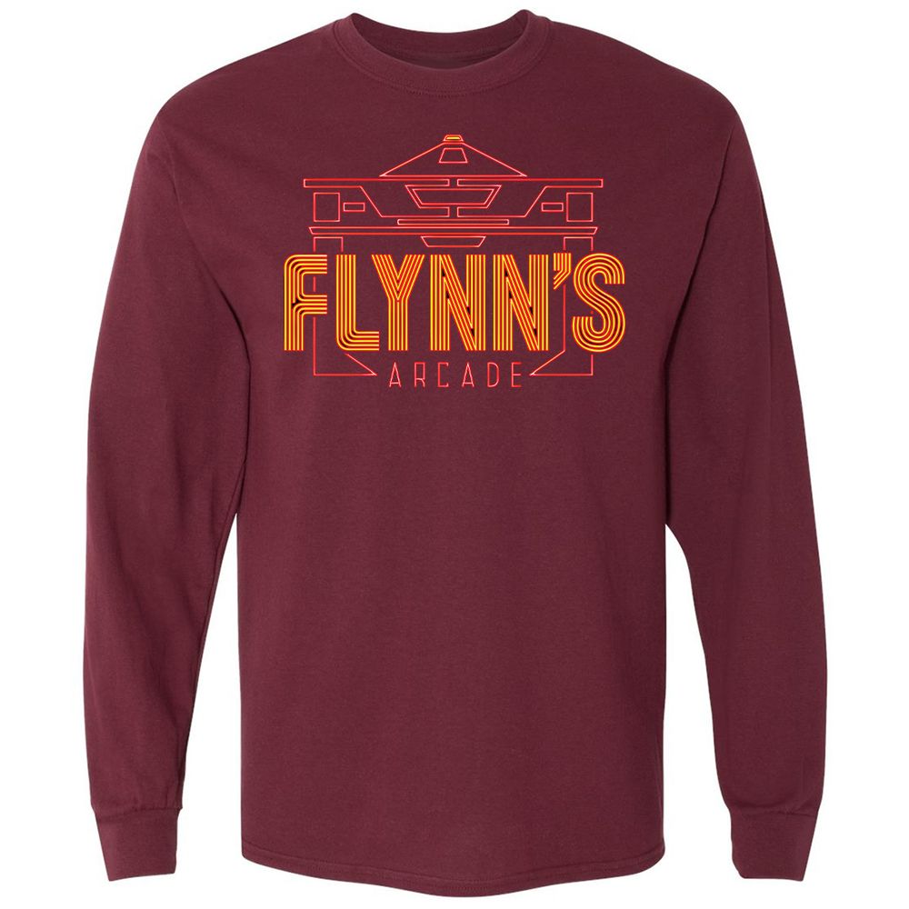 Long Sleeve T-Shirt - NSMJGNCG - Maroon - 11