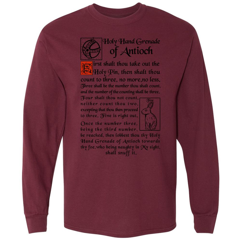 Long Sleeve T-Shirt - CSCPK5US - Maroon - 11