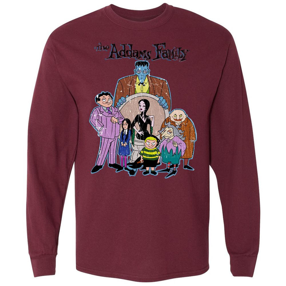 Long Sleeve T-Shirt - UR3X9V9X - Maroon - 11