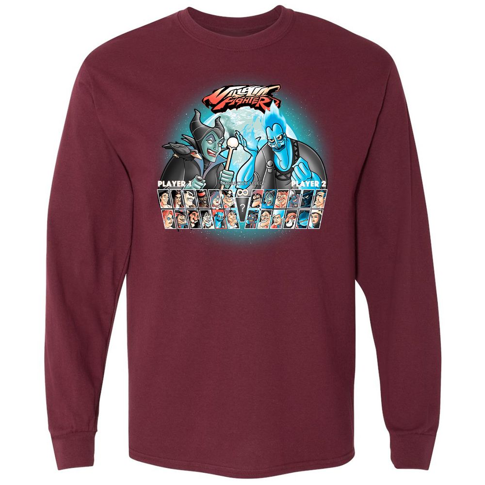 Long Sleeve T-Shirt - 638EYSBU - Maroon - 11