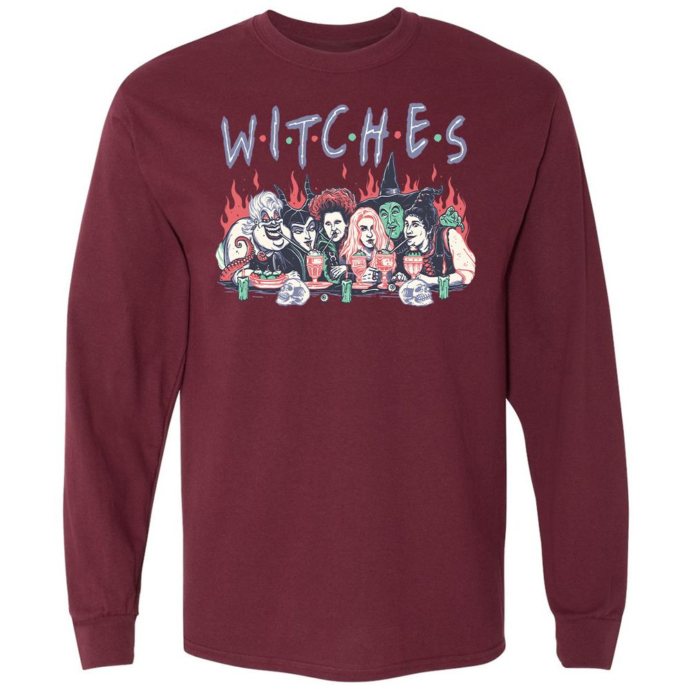 Long Sleeve T-Shirt - YW54A6CL - Maroon - 11