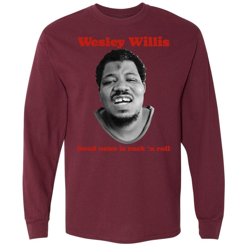 Wesley Willis - Maroon - 11
