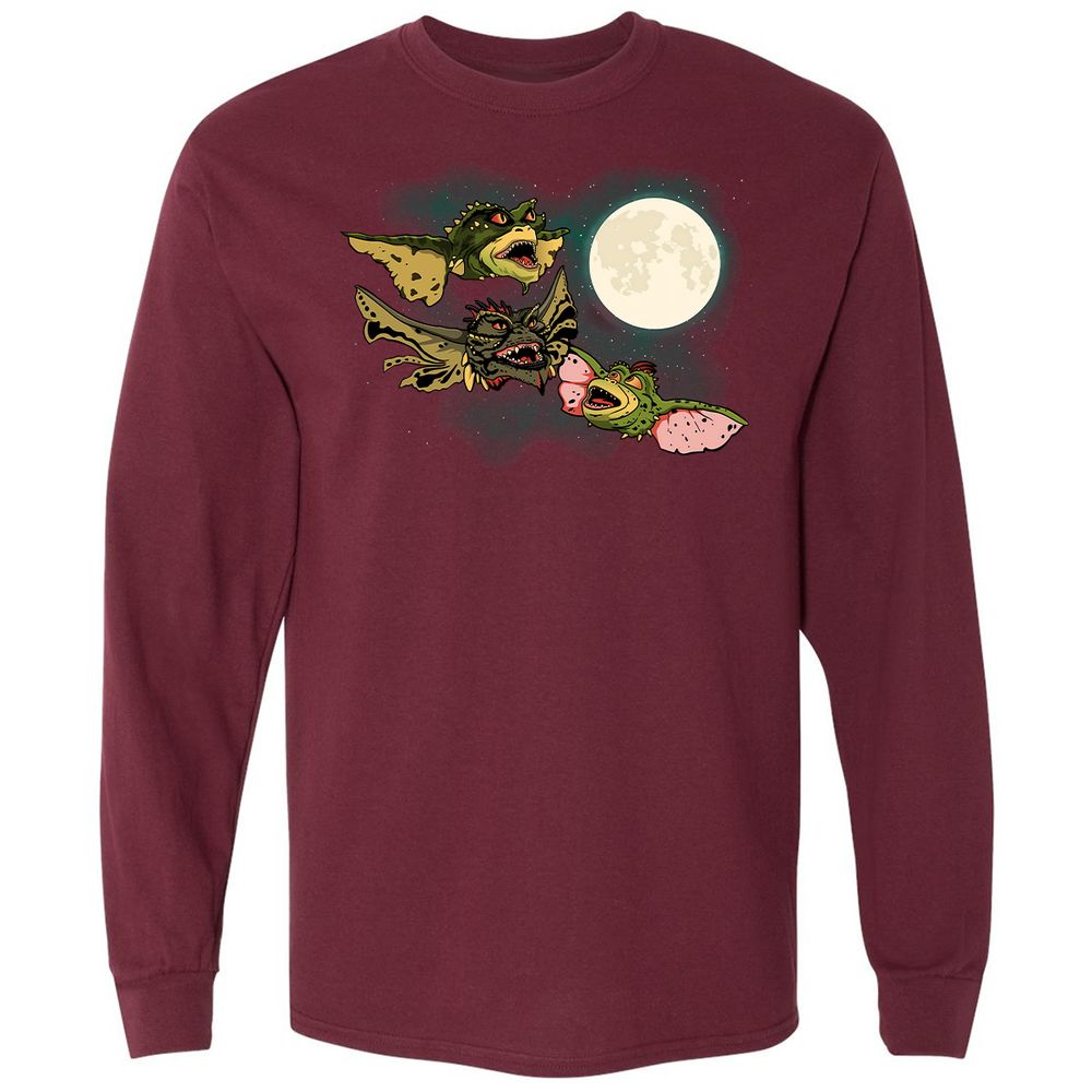 Long Sleeve T-Shirt - 3CDVTM34 - Maroon - 11