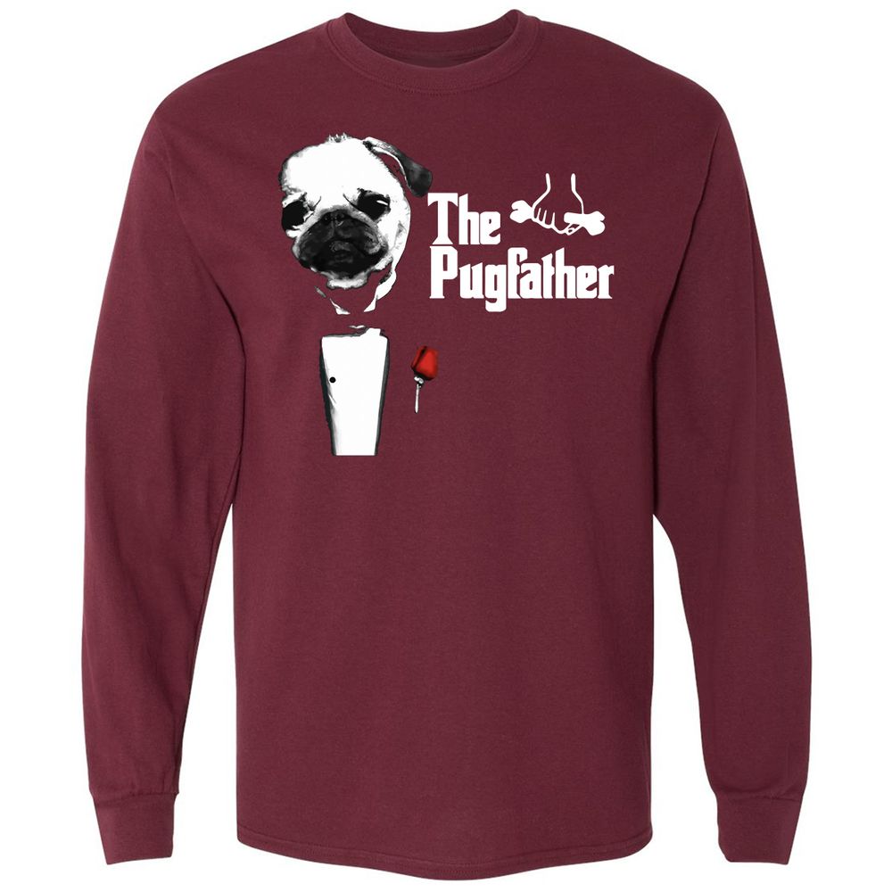 Long Sleeve T-Shirt - 5S1FZ8LC - Maroon - 11