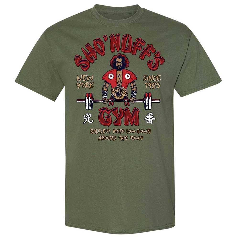 Sho'nuff's Gym - Military Green - 11