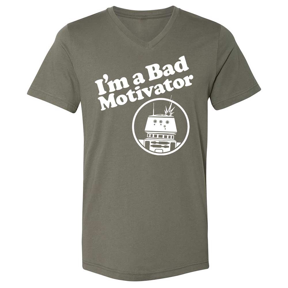 Unisex V-Neck T-Shirt - L1WZAMZG - Military Green - 11